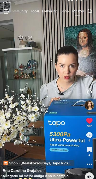 Tapo RV3 robot vacuum unboxing